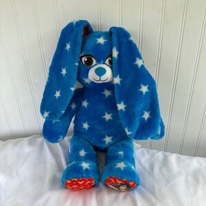 Build‎ A Bear Workshop Wonder Woman Bunny Rabbit Blue Plush Toy BABW